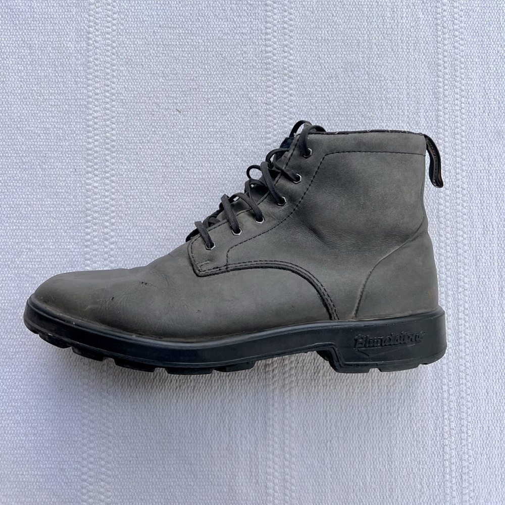 Blundstone Gray Lace-Up Boots US9